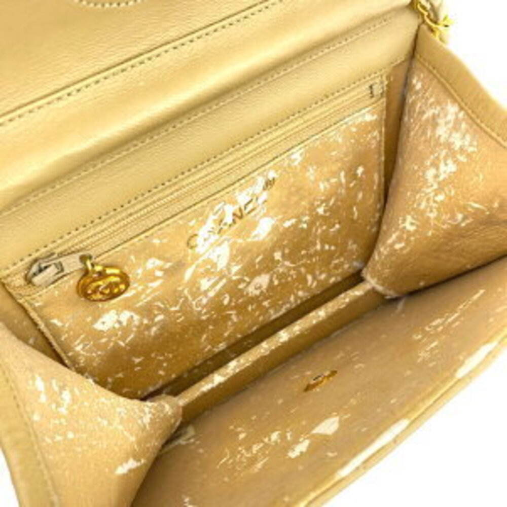 Chanel Matelasse Coco Mark Shoulder Bag Beige - Picture 5 of 10